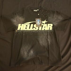 Hellstar Black/White T-Shirt Mens Large Brand New